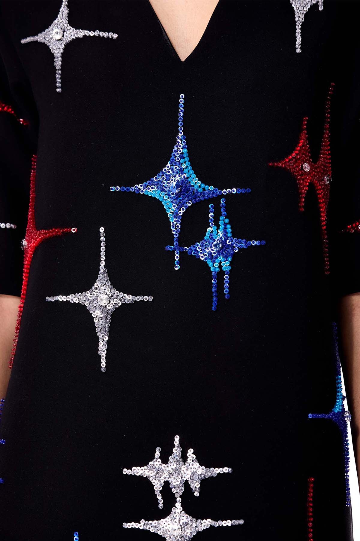 Kanika Goyal Label Aris Embellished Dress indian designer wear online shopping melange singapore 