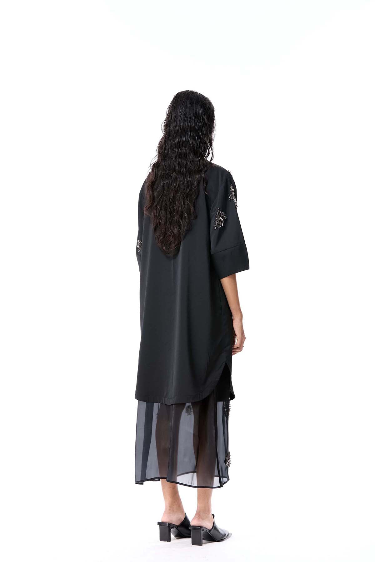 Kanika Goyal Label Arkonia Embellished Dress indian designer wear online shopping melange singapore 