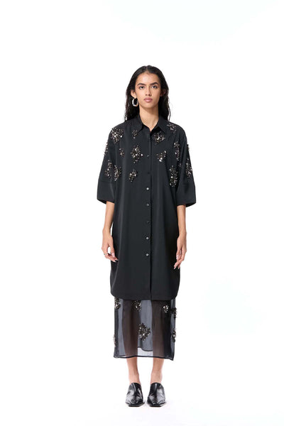 Kanika Goyal Label Arkonia Embellished Dress indian designer wear online shopping melange singapore 