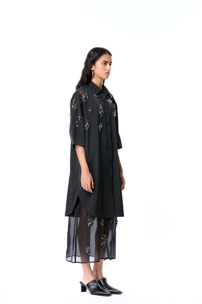 Kanika Goyal Label Arkonia Embellished Dress indian designer wear online shopping melange singapore 