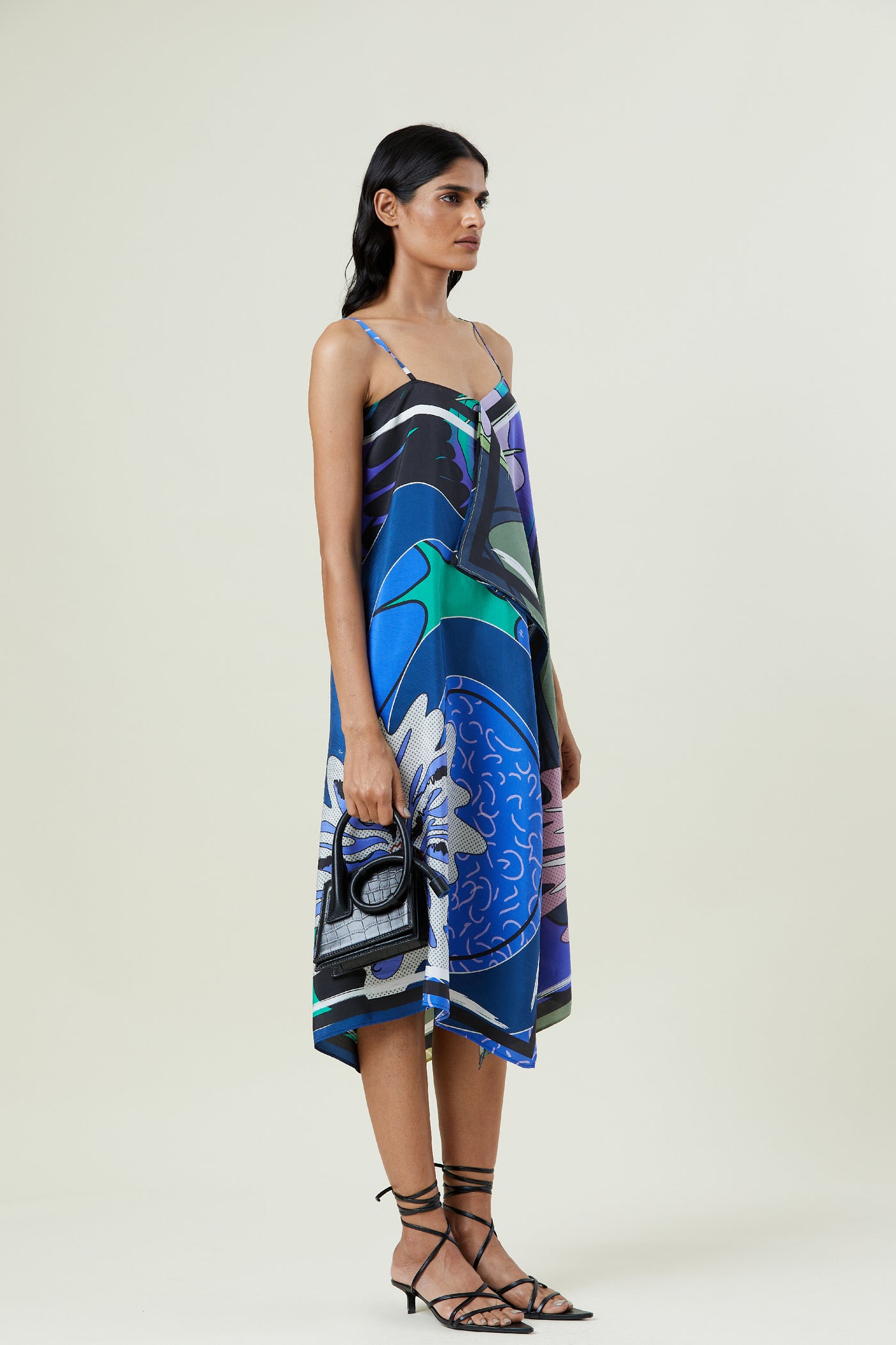 Kanika Goyal Label Eira Scarf Dress indian designer wear online shopping melange singapore