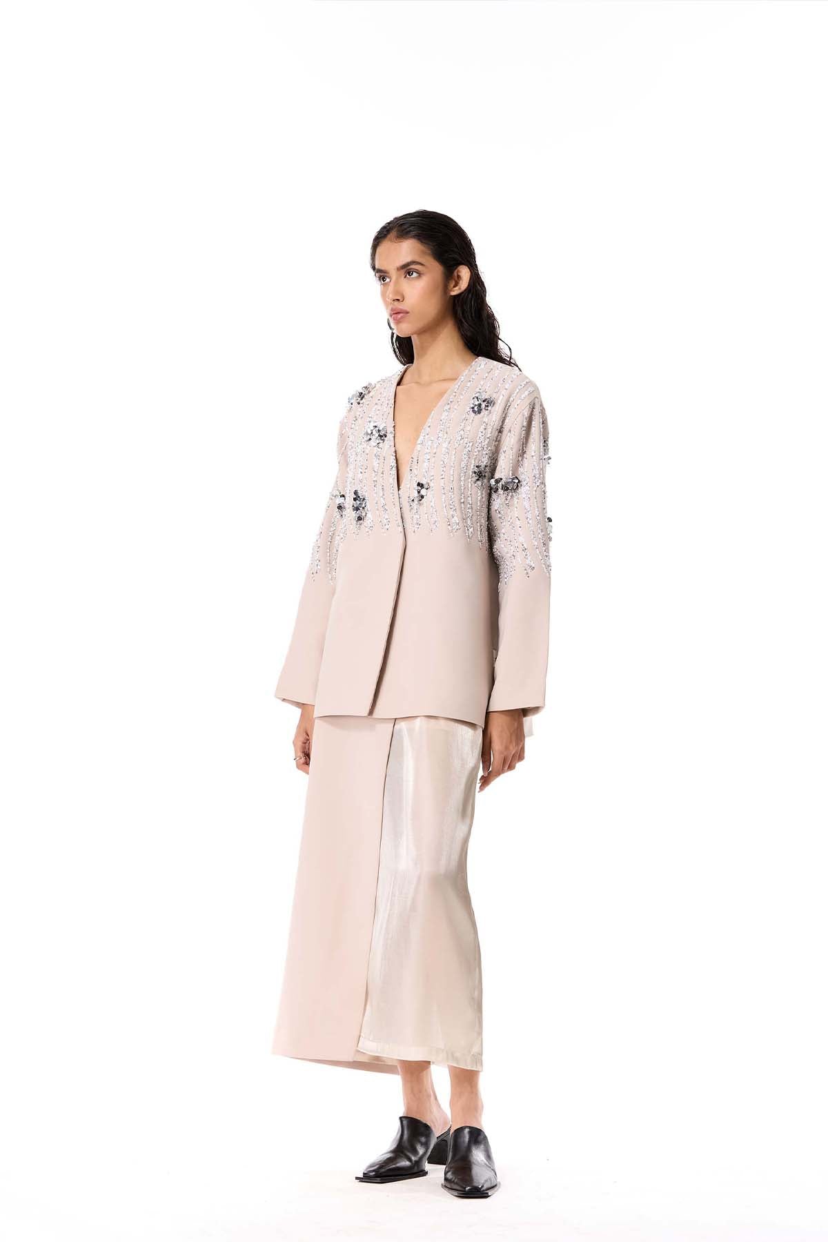 Kanika Goyal Label Eiren Skirt indian designer wear online shopping melange singapore 