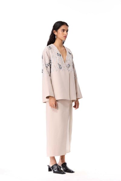 Kanika Goyal Label Eiren Skirt indian designer wear online shopping melange singapore 