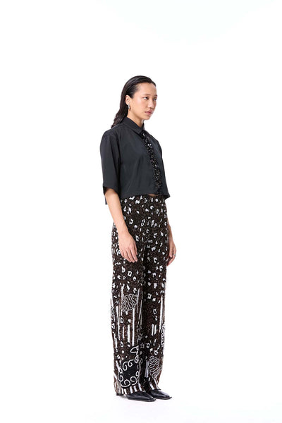 Kanika Goyal Label Emberline Shirt indian designer wear online shopping melange singapore 