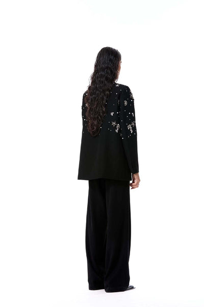 Kanika Goyal Label Gleam Fold Pants indian designer wear online shopping melange singapore 