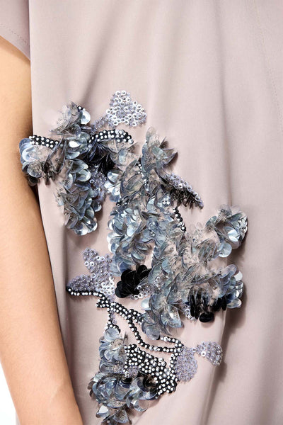 Kanika Goyal Label Lumez Embellished Top indian designer wear online shopping melange singapore 