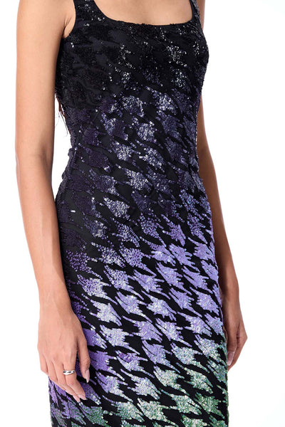 Kanika Goyal Label Nebura Embellished Dress indian designer wear online shopping melange singapore 