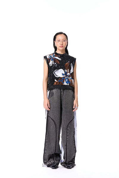 Kanika Goyal Label Porcelain Embellished Top indian designer wear online shopping melange singapore 