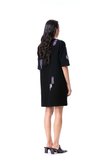 Kanika Goyal Label Rei Embellished Dress indian designer wear online shopping melange singapore