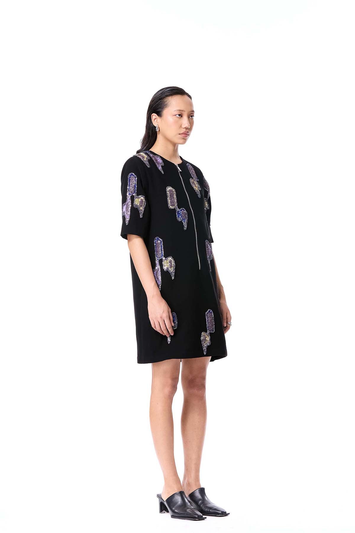 Kanika Goyal Label Rei Embellished Dress indian designer wear online shopping melange singapore