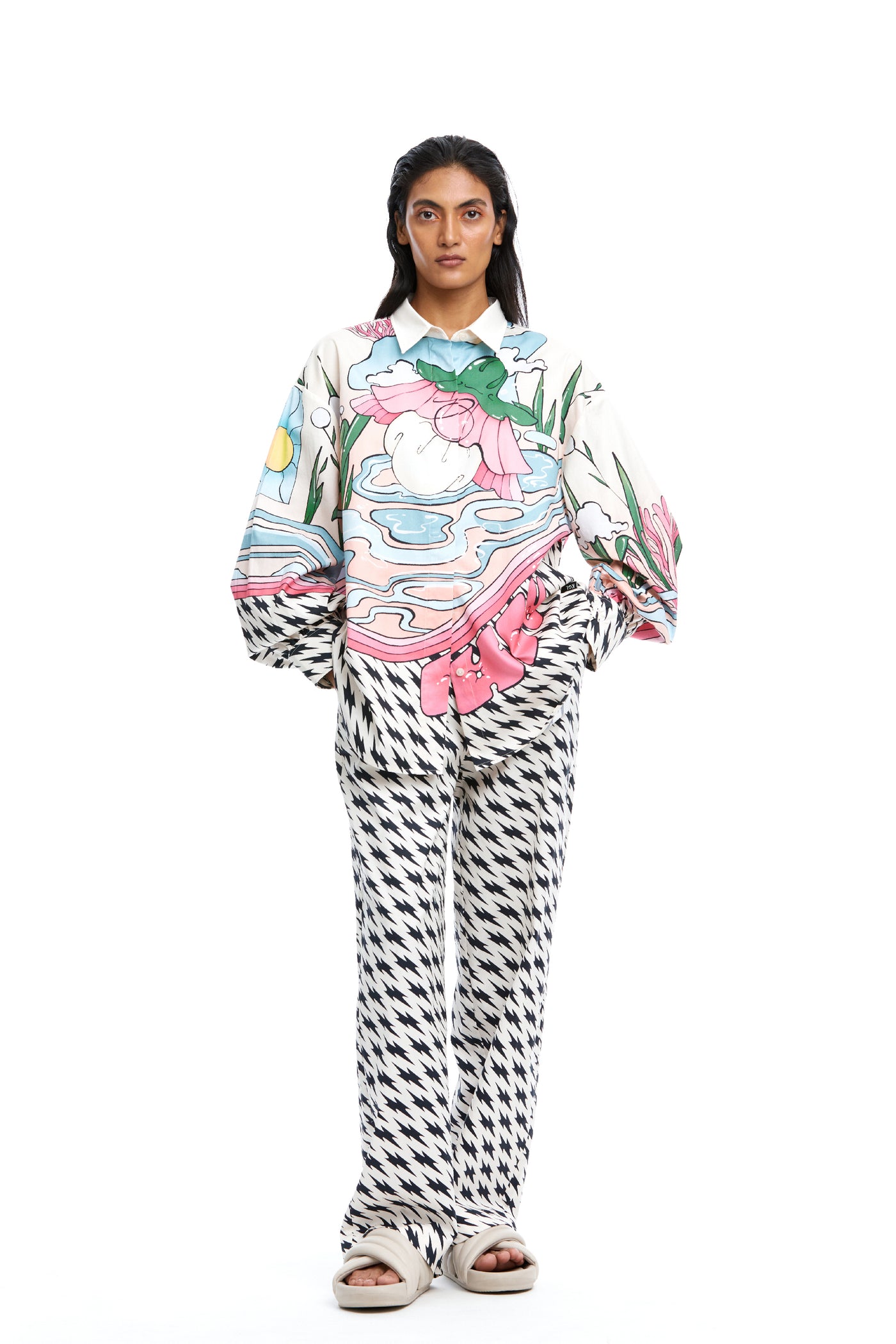 Kanika Goyal Label Light Oasis Coordinated set indian designer wear online shopping melange singapore