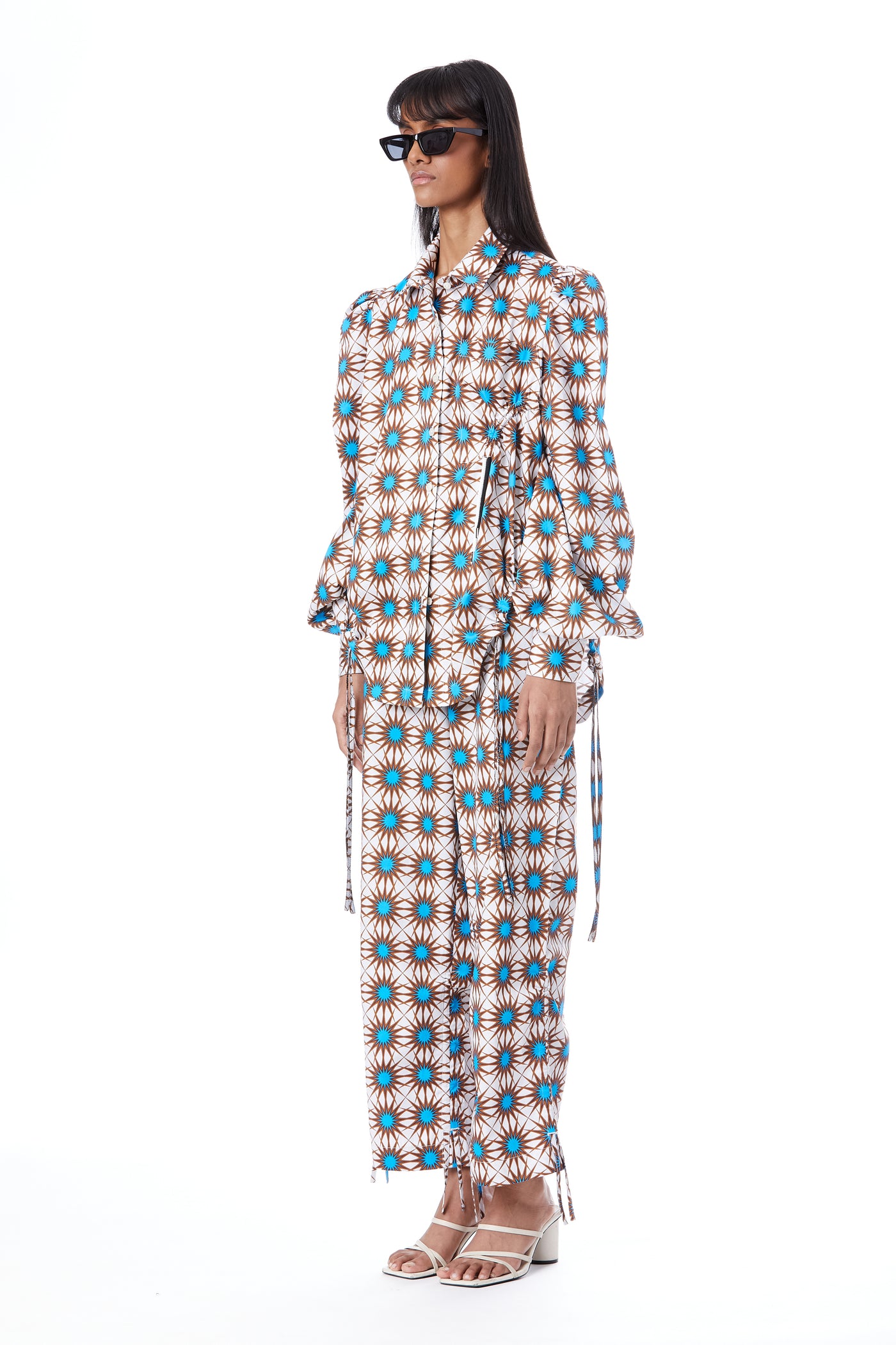 Kanika Goyal Label Alien Urchin Shirt And Pants indian designer wear online shopping melange singapore