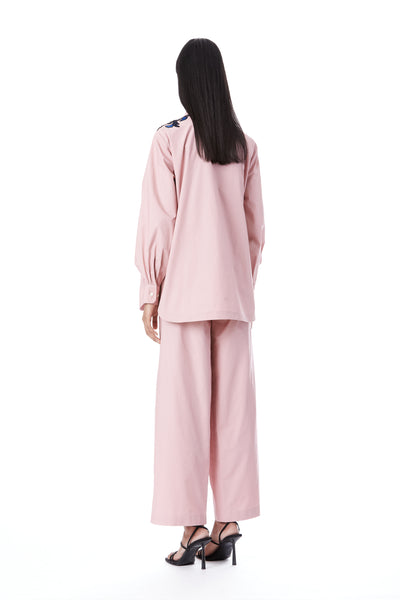 Kanika Goyal Label Solid Ankle Length Pants indian designer wear online shopping melange singapore