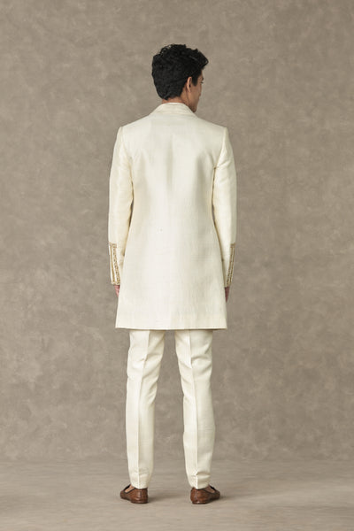 Masaba Menswear Ivory Haath Phool Raja Koti Indian designer wear online shopping melange singapore