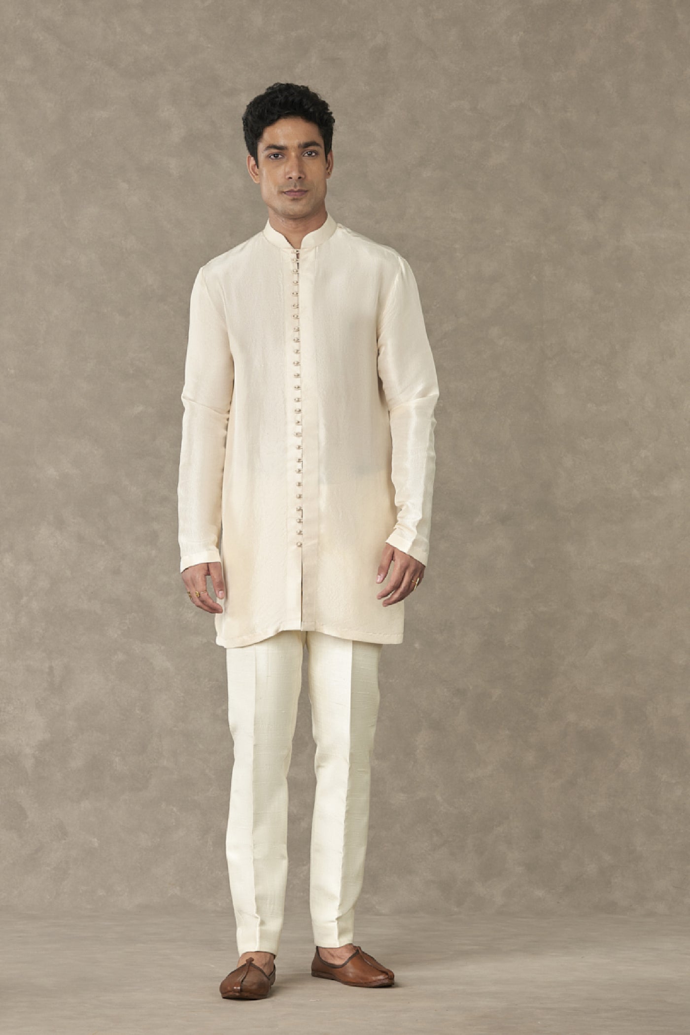 Masaba Menswear Ivory Haath Phool Set Indian designer wear online shopping melange singapore