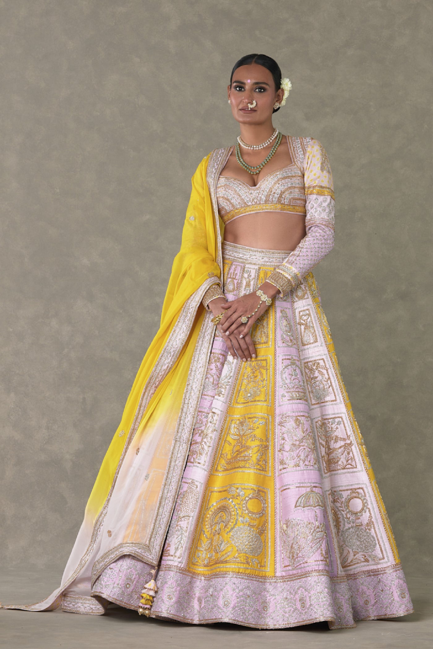 Masaba Kasata Lehenga Indian designer wear online shopping melange singapore