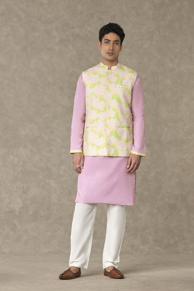 Masaba Menswear Mint Candy Swirl Bandi Indian designer wear online shopping melange singapore