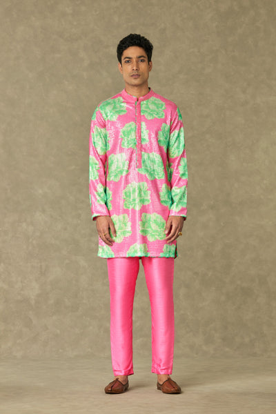 Masaba Menswear Pink Nurvi Sitara Sequin Set Indian designer wear online shopping melange singapore