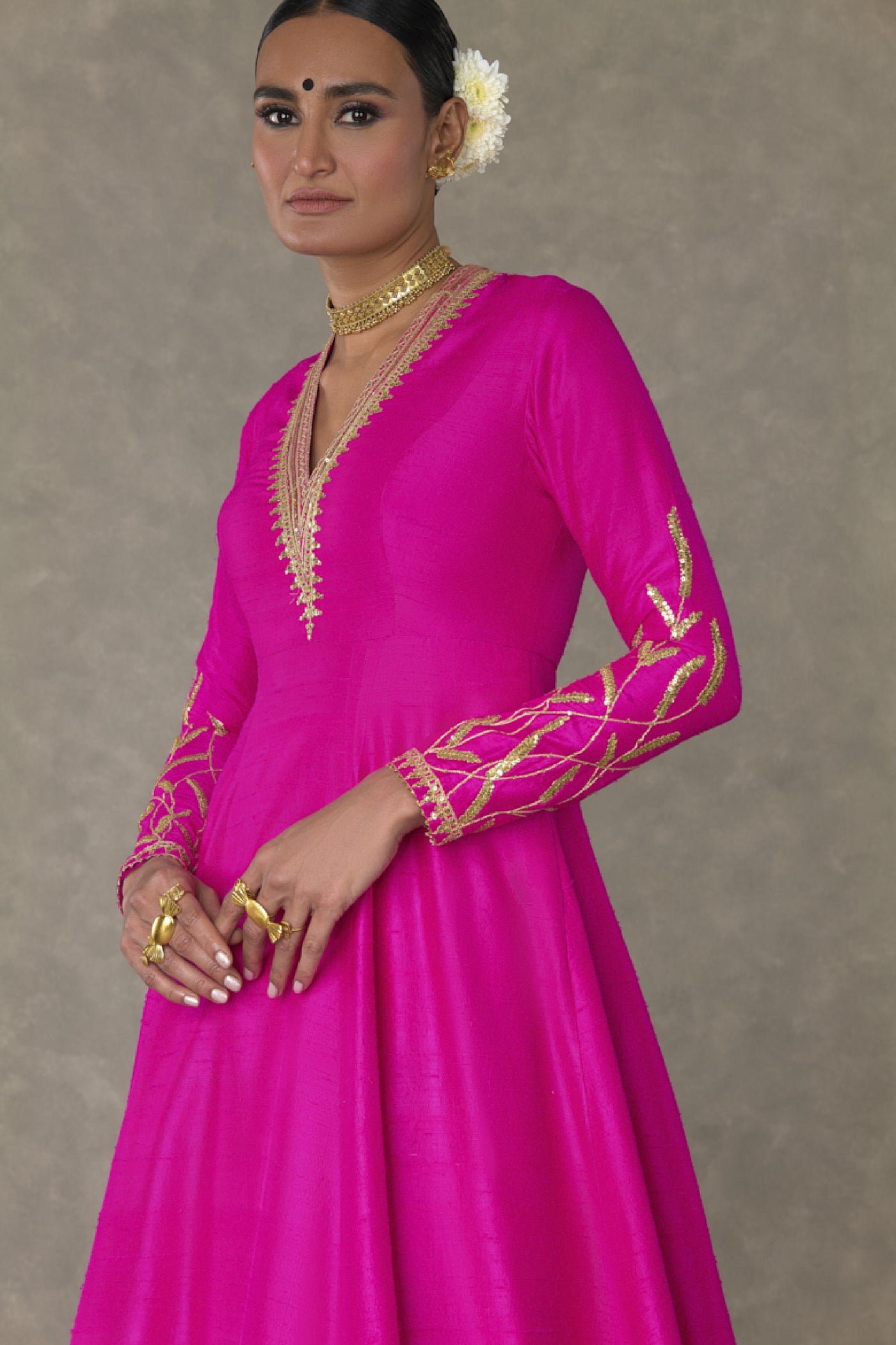 Rani Pink Shajara Gown