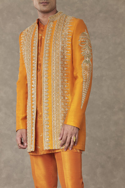 Masaba Menswear Rust Narangi Set Indian designer wear online shopping melange singapore