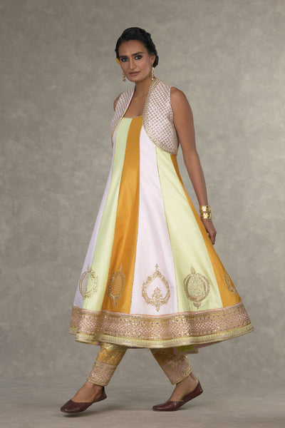 Masaba Summertime Sorbet Anarkali Set Indian designer wear online shopping melange singapore