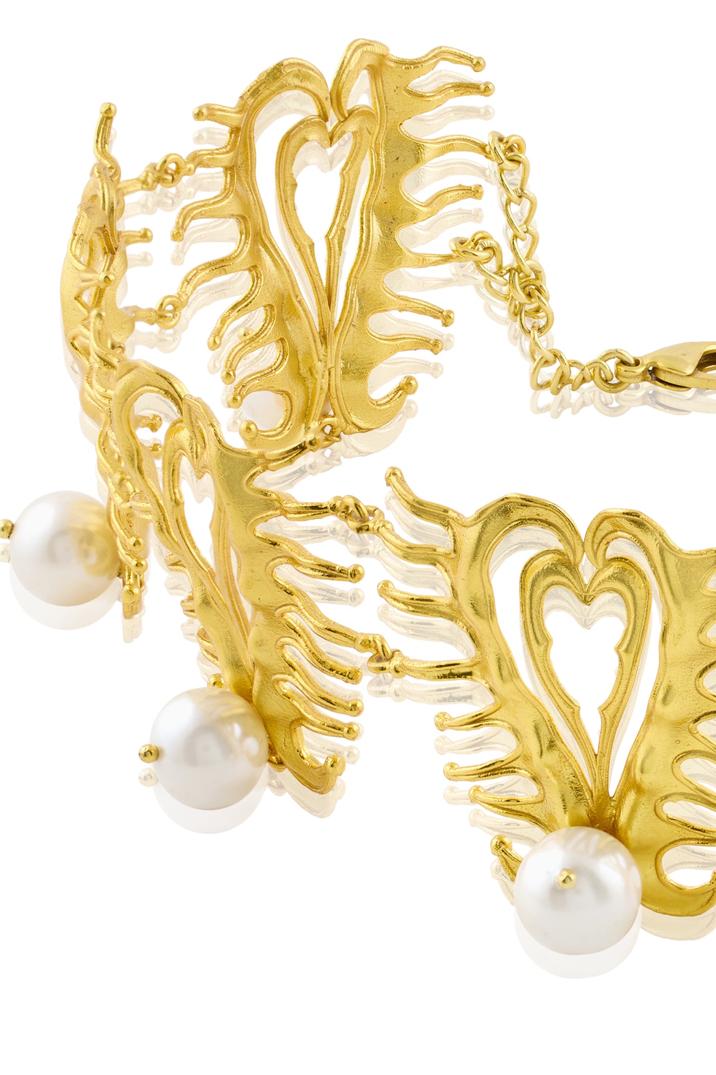 MNSH Amour Heart Choker indian designer wear online shopping melange singapore
