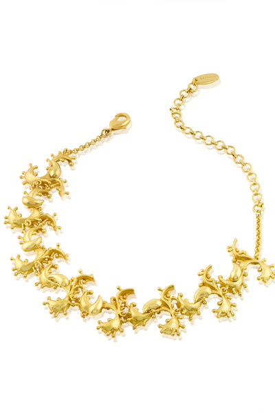MNSH Amour Drop Choker indian designer wear online shopping melange singapore