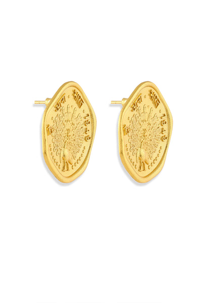 MNSH Mor Coin Stud Indian designer wear online shopping melange singapore 