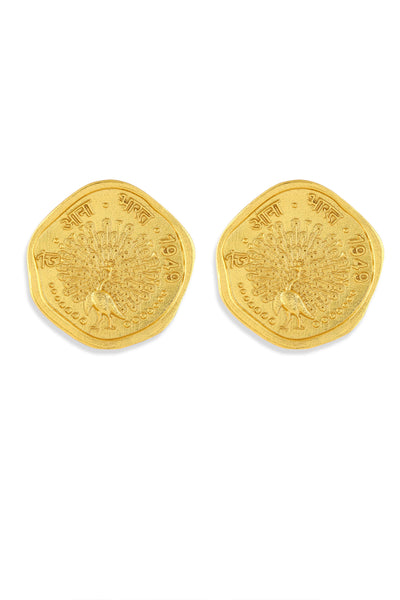 MNSH Mor Coin Stud Indian designer wear online shopping melange singapore 
