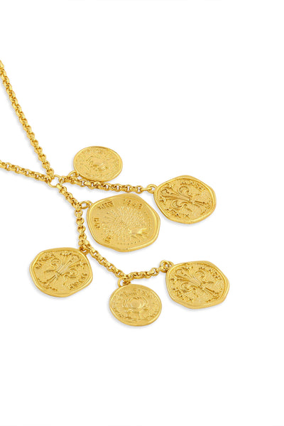 MNSH Mor Kamal Long Chain Indian designer wear online shopping melange singapore 
