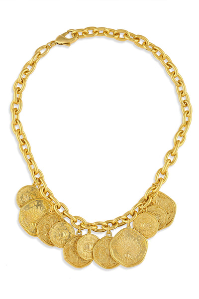 MNSH Mor Kamal Statment Chain Indian designer wear online shopping melange singapore 