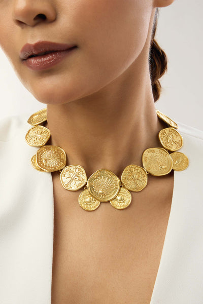 MNSH Mor Kamal Statment Chain Indian designer wear online shopping melange singapore 