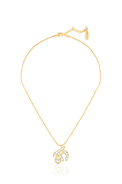 MNSH Polki Initial - K indian designer wear online shopping melange singapore 