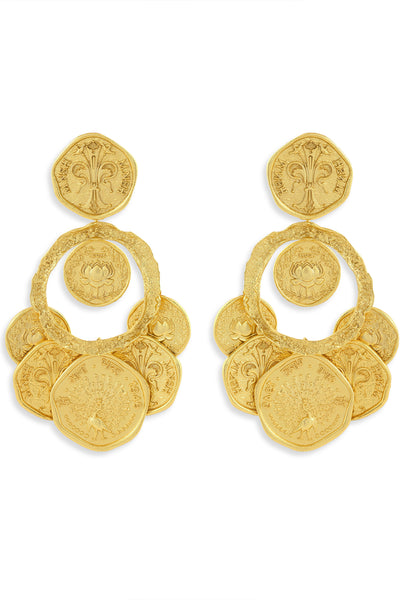 MNSH Shakti Jhumka Indian designer wear online shopping melange singapore 
