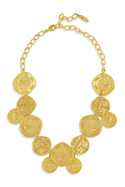 MNSH Shakti Necklace Indian designer wear online shopping melange singapore 

