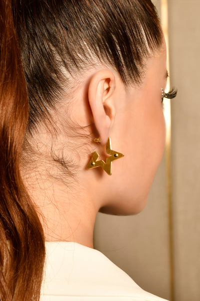 MNSH Star Earring indian designer wear online shopping melange singapore