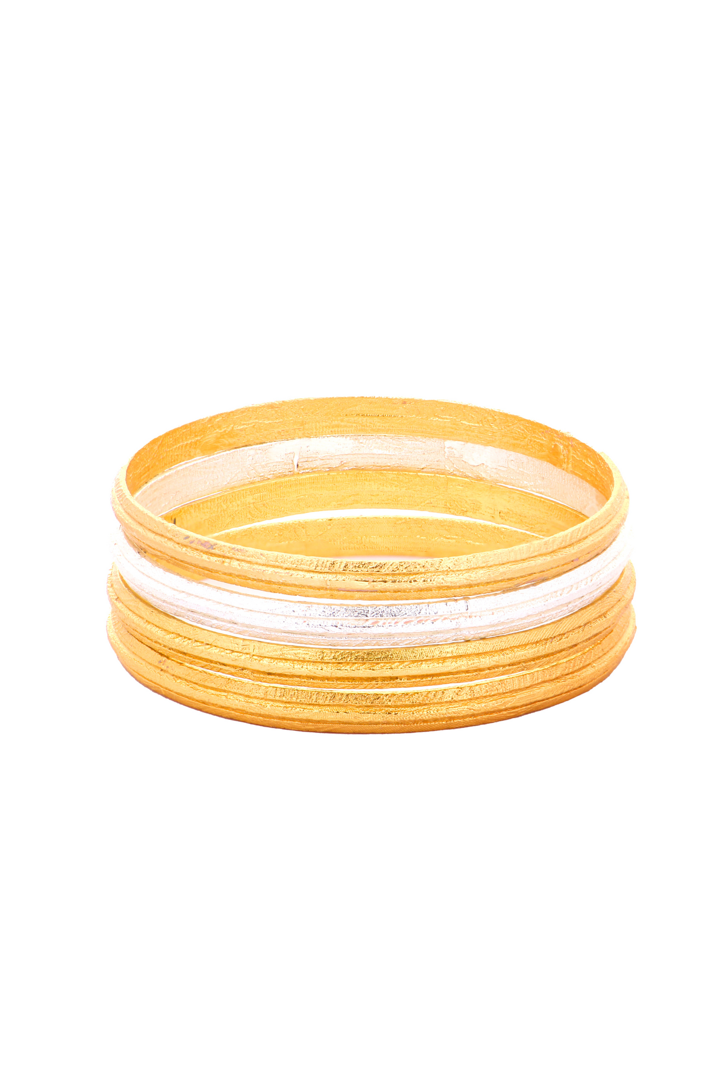 MNSH Textured Bangle Stack Gold Melange Singapore Online Shopping Indian Designer Wear Womenswear Resort Gifting