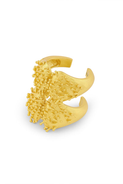 MNSH Vine Double Ring indian designer wear online shopping melange singapore