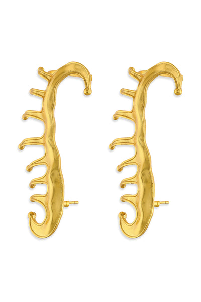 MNSH Vine Ear Climber indian designer wear online shopping melange singapore