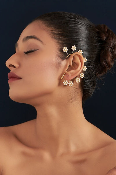 Maalicious Bagheera Ear Cuff indian designer wear online shopping melange singapore