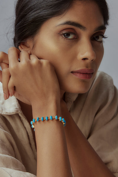Maalicious Chefchaouen Bracelet indian designer wear online shopping melange singapore