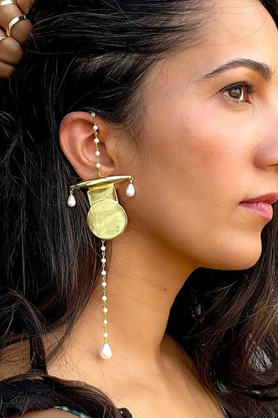 Maalicious Ellora Earrings indian designer wear online shopping melange singapore