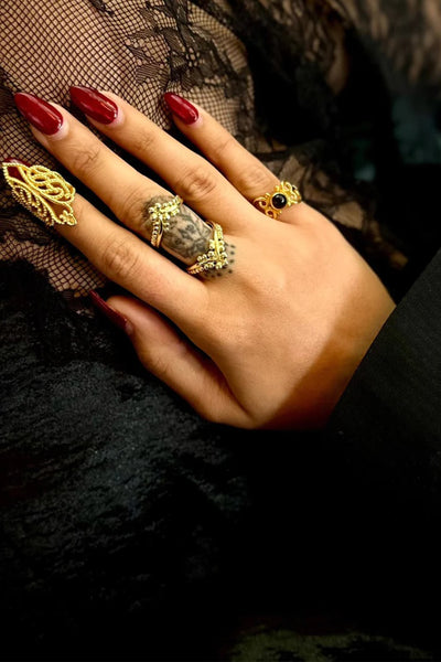 Maalicious Niya Nail Ring indian designer wear online shopping melange singapore