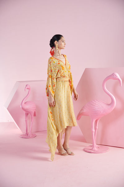 Mandira Wirk Ada Kaftan indian designer wear online shopping melange singapore