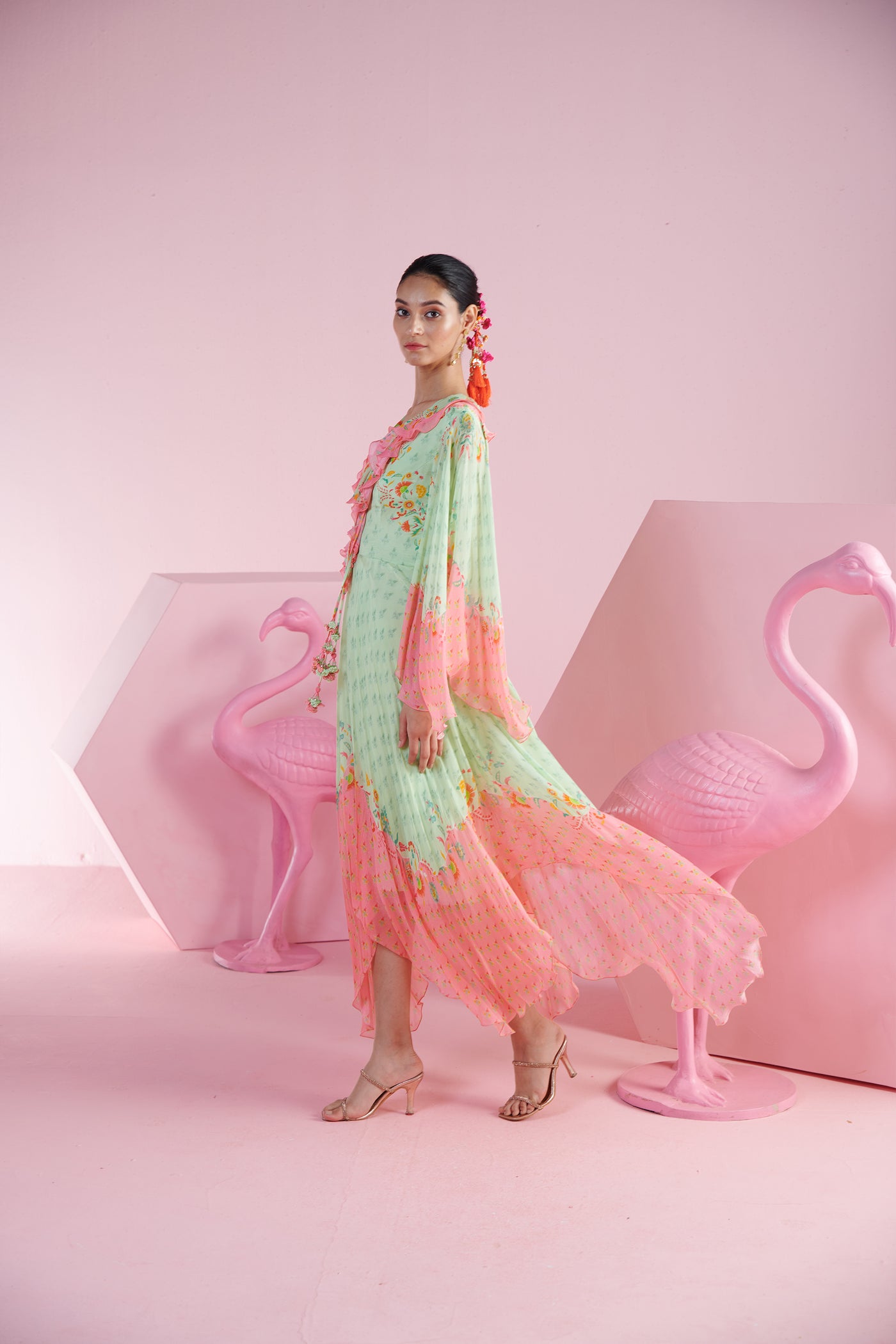 Mandira Wirk Arda Dress indian designer wear online shopping melange singapore