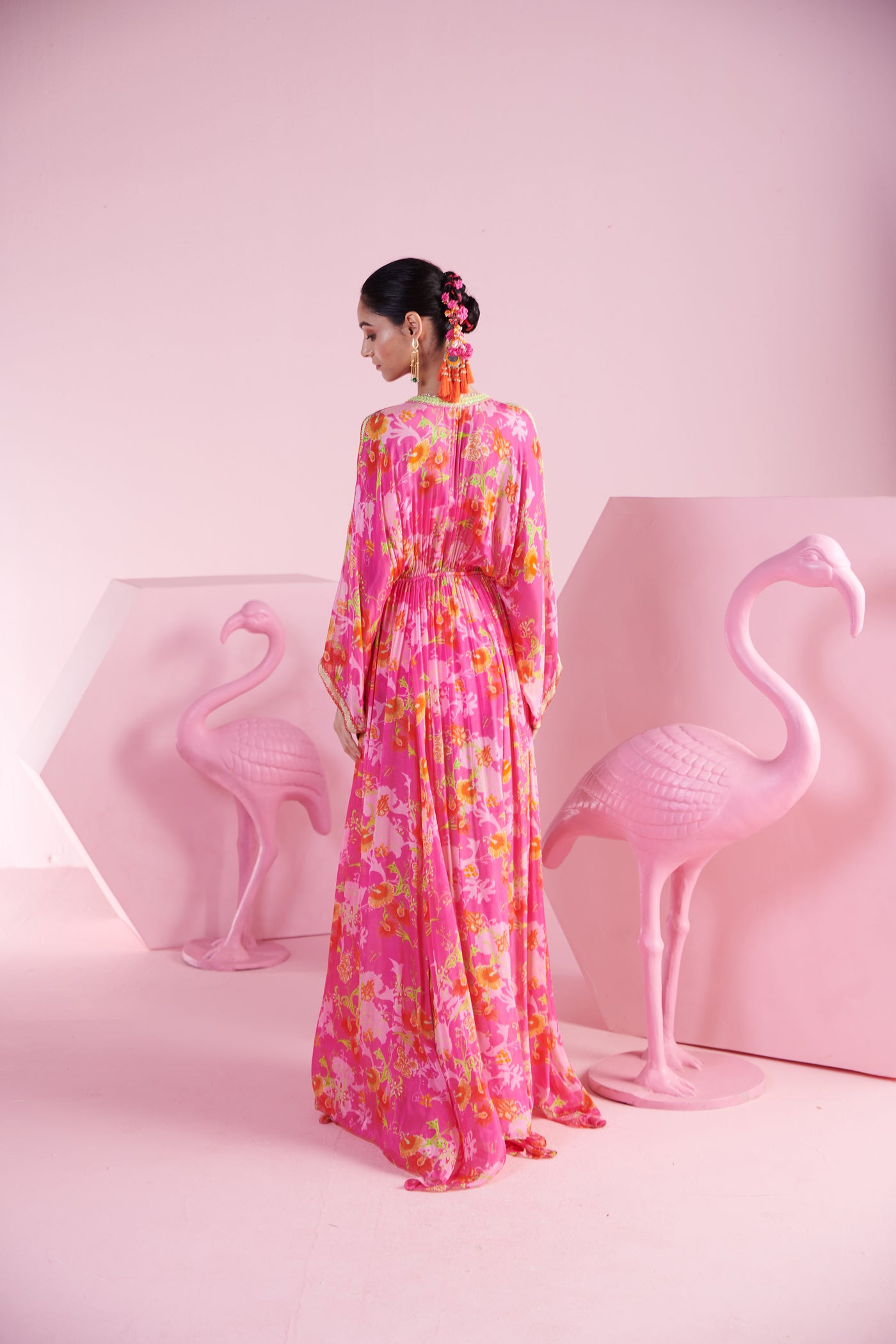 Mandira Wirk Bahar Kaftan indian designer wear online shopping melange singapore