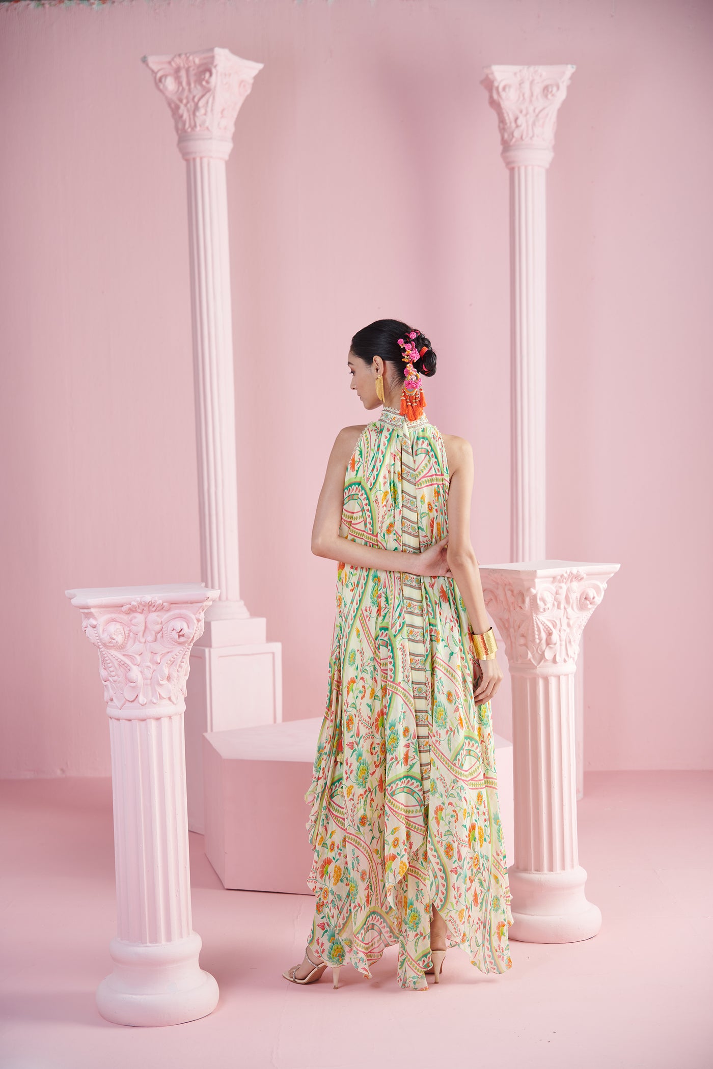 Mandira Wirk Elma Dress indian designer wear online shopping melange singapore
