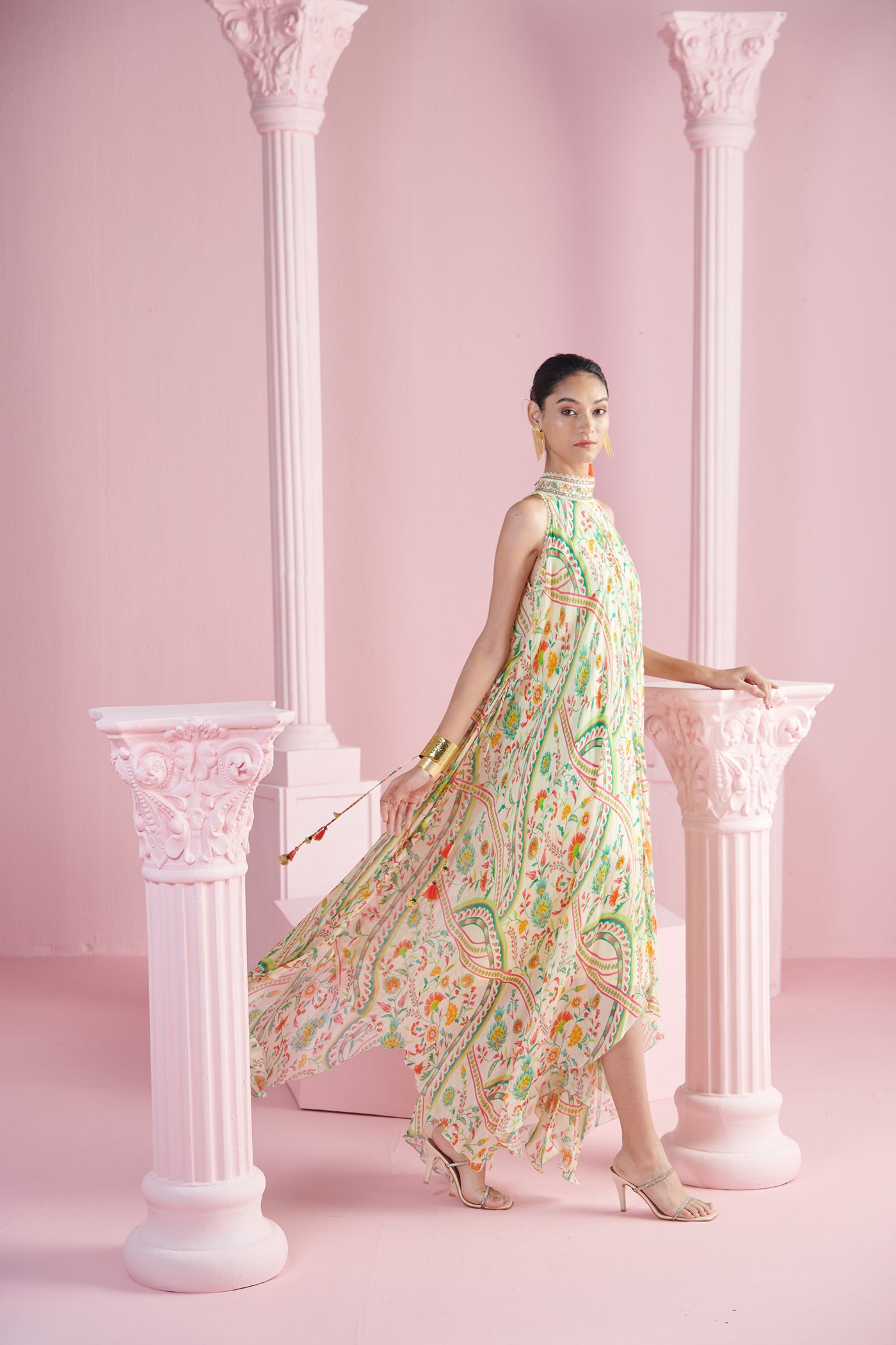 Mandira Wirk Elma Dress indian designer wear online shopping melange singapore