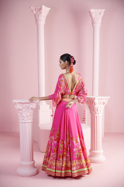 Mandira Wirk Leyla Lehenga Set indian designer wear online shopping melange singapore