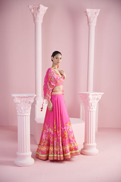 Mandira Wirk Leyla Lehenga Set indian designer wear online shopping melange singapore